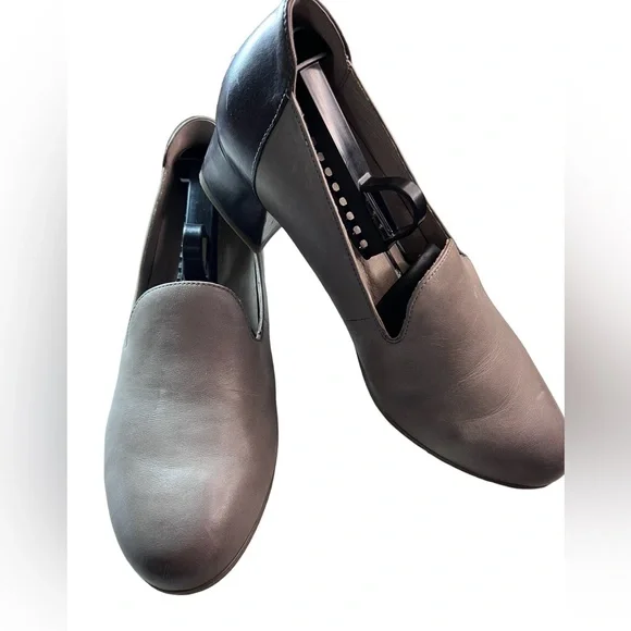 Dansko Shoes Dansko Preston Leather Two Tone Slip On Comfort